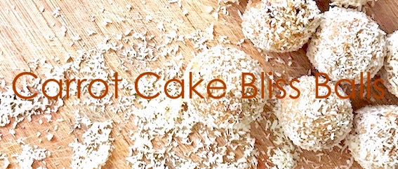 Sharing a Carrot Cake Bliss Balls recipe