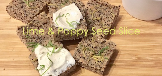 Lime & Poppy Seed Slice