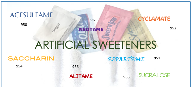 Artificial Sweeteners – not so sweet!